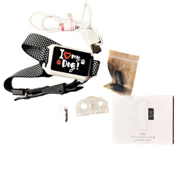 Dog Humane NO SHOCK Bark Control Collar Puppy Trainer Complete Set Gift - Picture 4 of 4